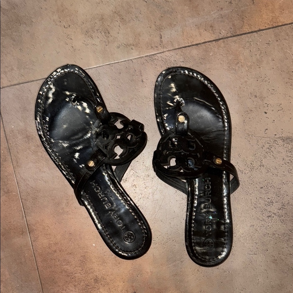 Tory Burch Black miller Sandals